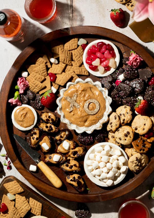 Dessert Style Charcuterie Board with Date Caramel