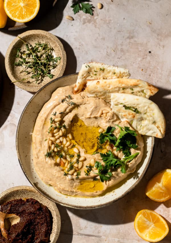 Creamy Miso Tahini Hummus